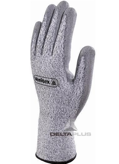 代尔塔42GR防切割4级PU涂层防撕裂耐磨劳保防护手套